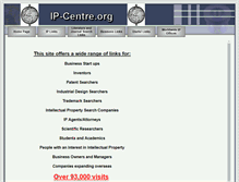 Tablet Screenshot of ip-centre.org